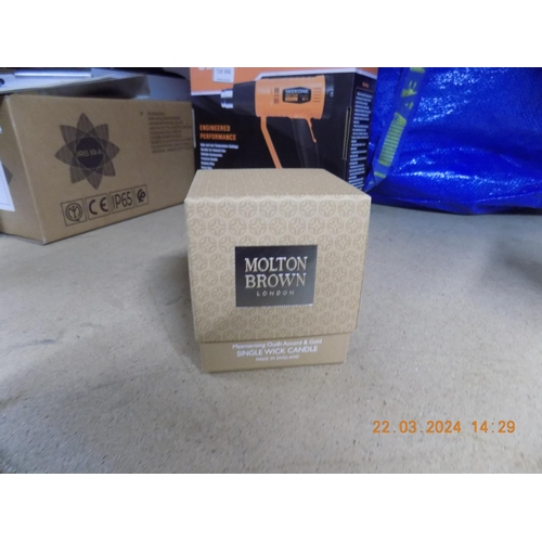 367 - Small Molton Brown Candle Mesmerising Oudh Accord and Gold