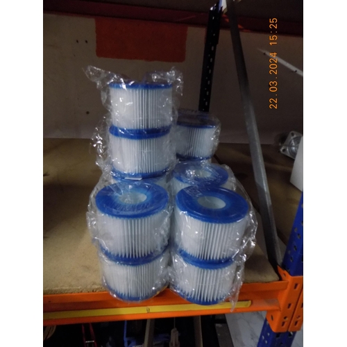 398 - 18 Blue Pool Core Hot Tub  Water Filters