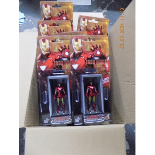 423 - 10 Iron Man 3 Mark VI Figures