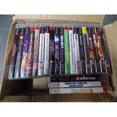 439 - Box of Playstation 3 Games