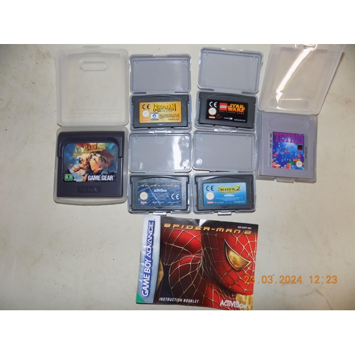 457 - Selection of Sega and Nintendo Games