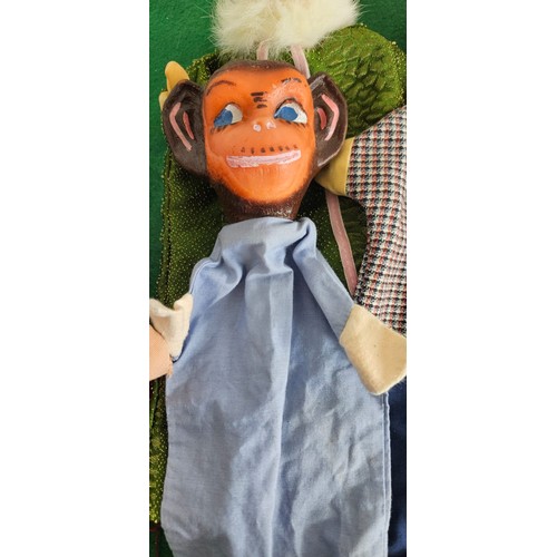 97 - Vintage Hand Puppets including Noddy