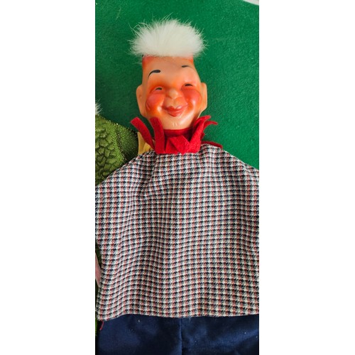 97 - Vintage Hand Puppets including Noddy