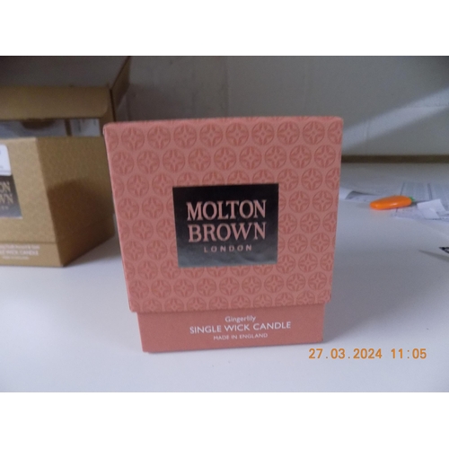 150 - Small Molton Brown Candle Gingerlily