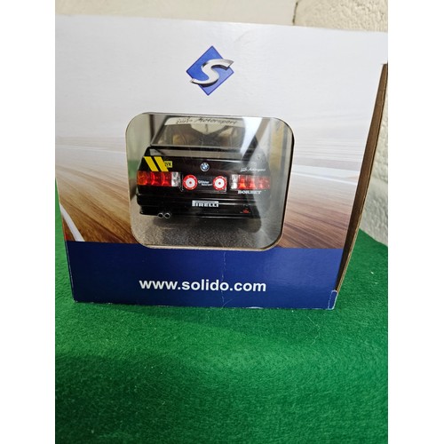 165 - Solido 1/18 Scale Die Cast BMW M3 E30 S1801508 #31 Thiim Luk DTM