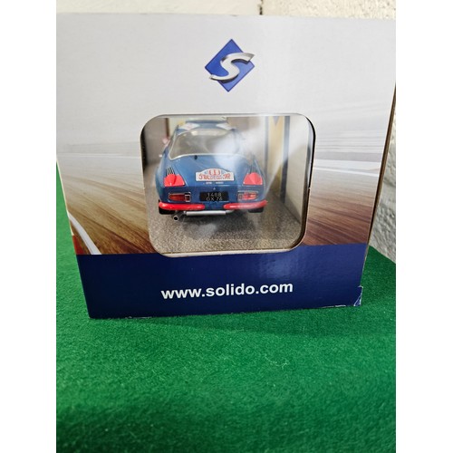 177 - Solido 1/18 Scale Die Cast Alpine A110 1600s #88 Rallye Du Portugal 1971