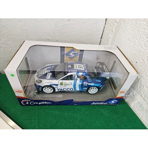 231 - Solido 1/18 Scale Die Cast s1801613 2020 Alpine A110 #91 Ragues Heavy Rally Monza