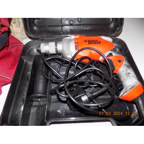 171 - Cased Black and Decker KR70 Drill w/o