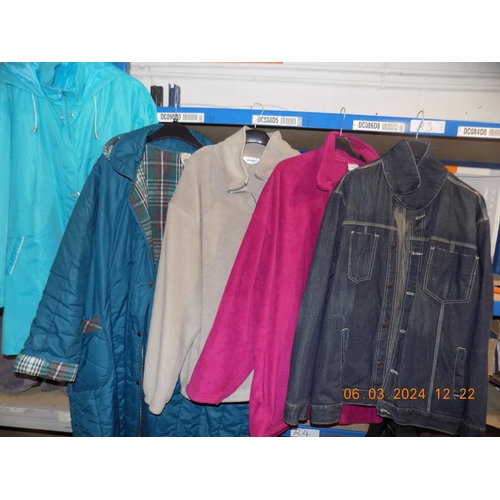 8 - Selection of Ladies Coats and Jackets