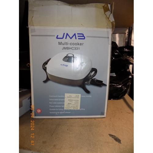 127 - New Boxed JMB Multi Cooker