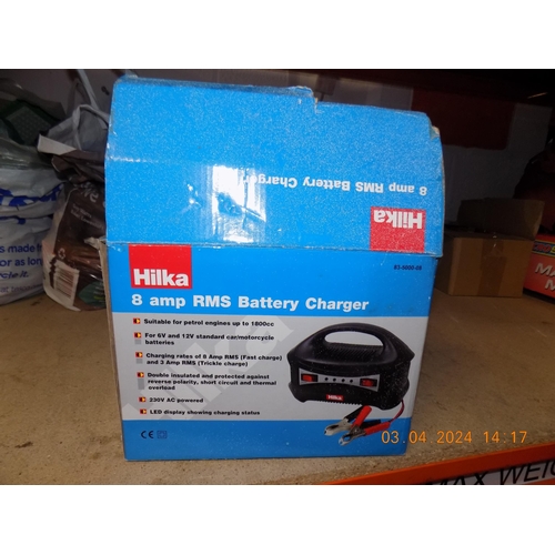 141 - Hilka 8amp Battery Charger w/o