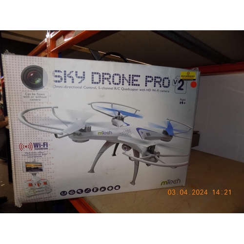 147 - Boxed Sky Drone Pro V2 w/o