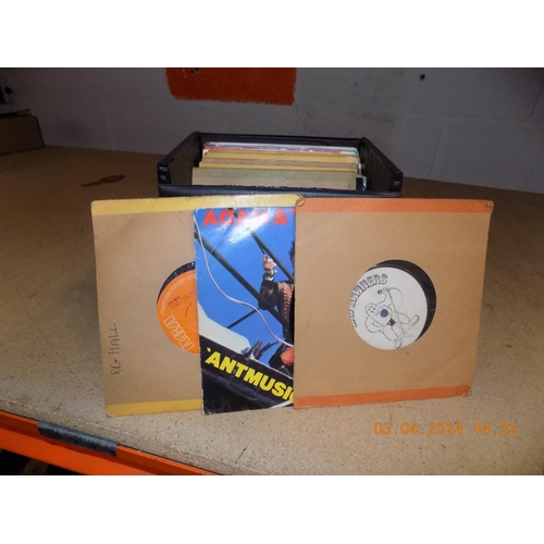 159 - Box of 70's and 80's Vinyl Singles