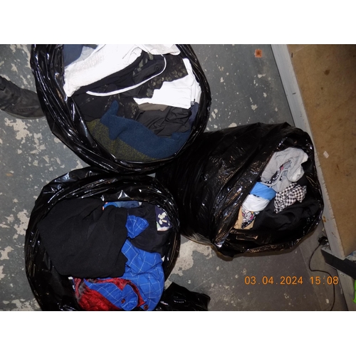 172 - 3 Bags of Clothing