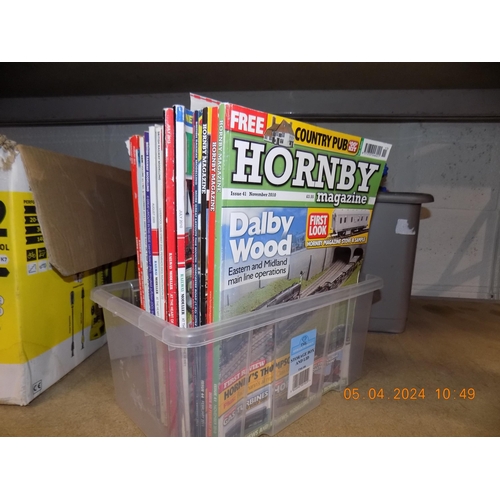 280 - Box of Train Magazines. Inc Hornby