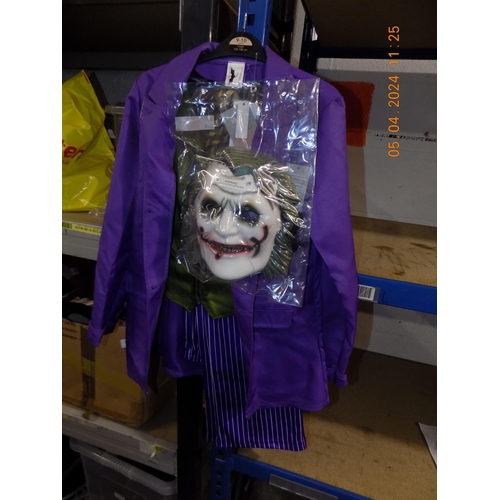 305 - New Children's Joker Costume 9-10yrs