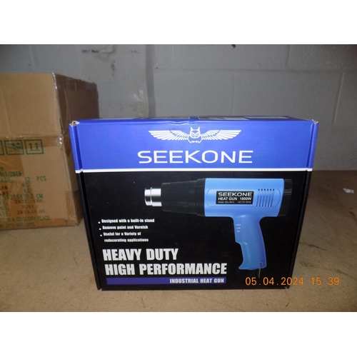 411 - New Boxed Seekone Heat Gun