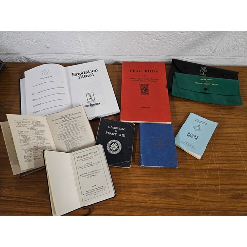 610 - Selection of Vintage Masonic Books