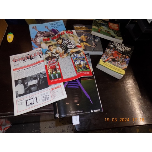 9 - Bag of Rugby Books and Magazines