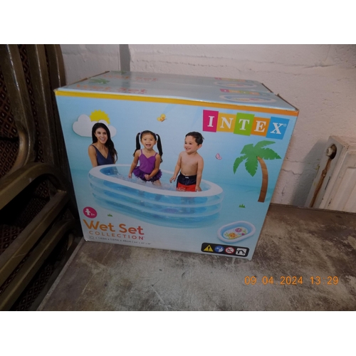 13 - 2 New Boxed Intex Wet Collection Kids Pools 64x42x14