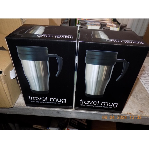 20 - 2 New Boxed Travel Mugs