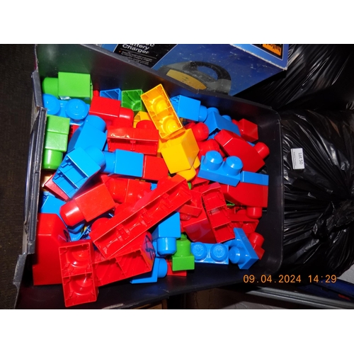 61 - Box of Mega Blocks