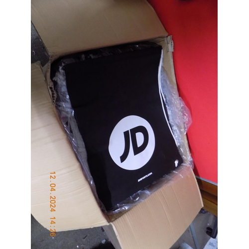 426 - Box of JD Sports Felt Bags