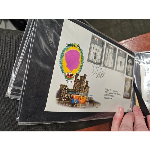 A Booklet of Stamps, Postcards, Firstday Covers and Gibbons Check List