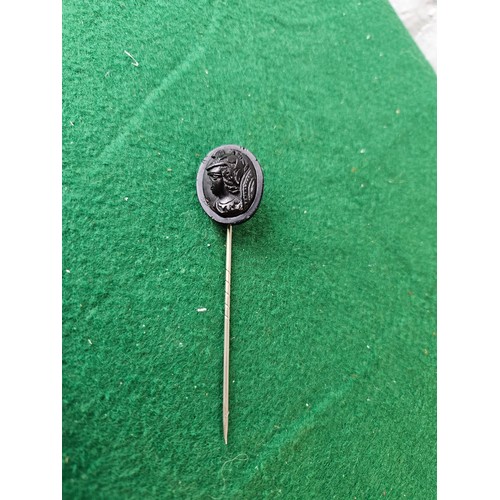 550 - Whitby Jet Hat Pin