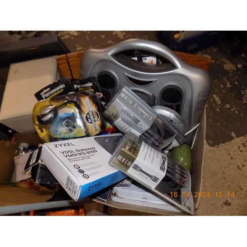 122 - Box of Electricals inc New Items