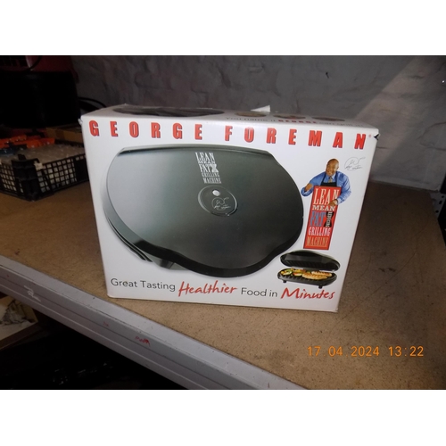 159 - Boxed George Forman Grilling Machine