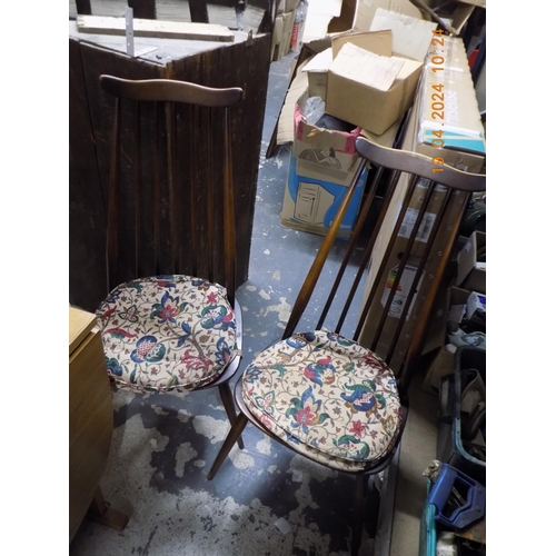 536 - 2 Ercol Mid Century Chairs