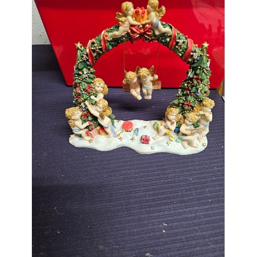 552 - Vintage Cherub Christmas Ornaments