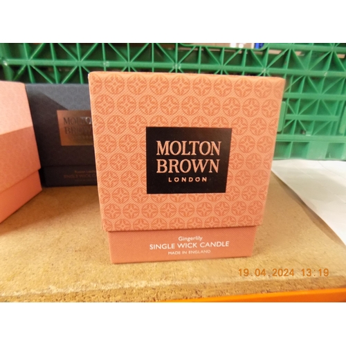 389 - Small Molton Brown Candle Gingerlily