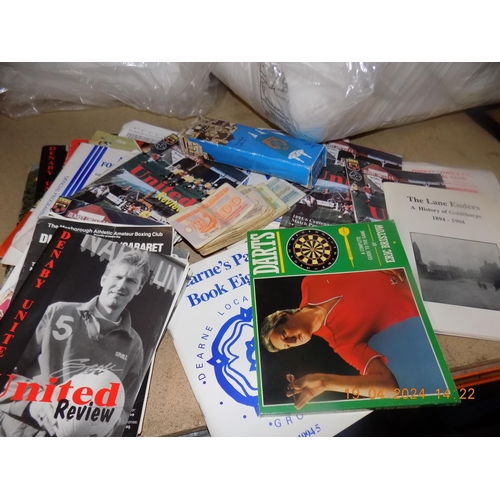 83 - Selection of Ephemera Inc Football Programmes