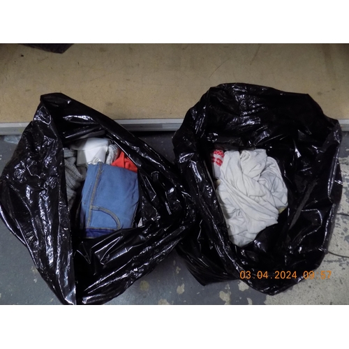 13 - 2 Bags of Clothing