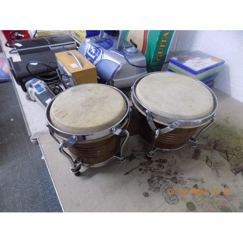 44 - Pair of Bongos