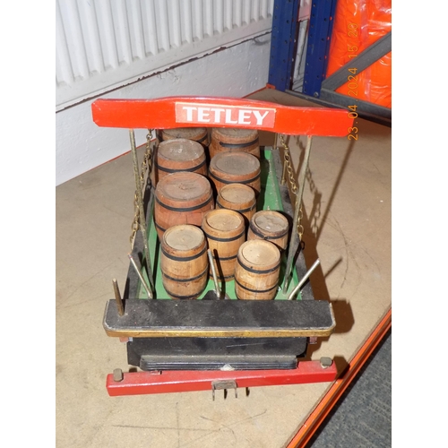 80 - Vintage Tetley Advertising Wagon