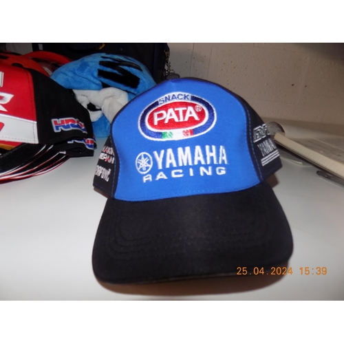 230 - 5 New Official Merchandise New Yamaha Racing Hats