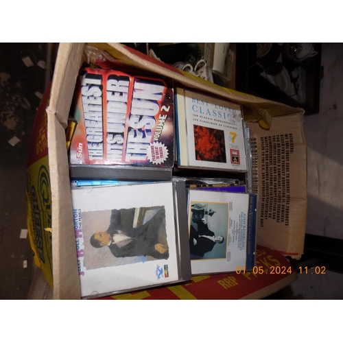 168 - Box of CD's