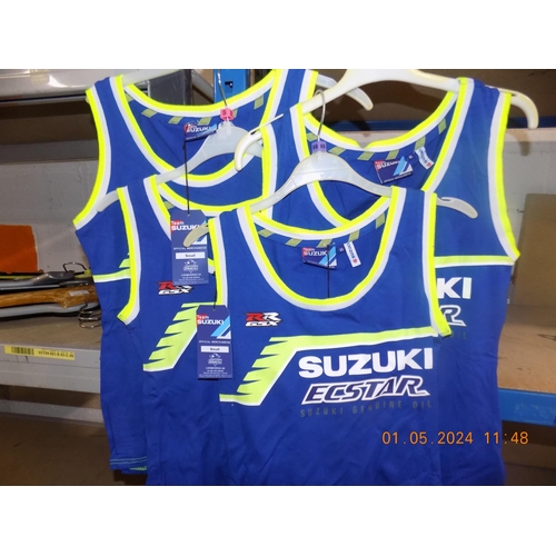 201 - 4 Suzuki Racing Tank Tops Sizes XS, S and XL