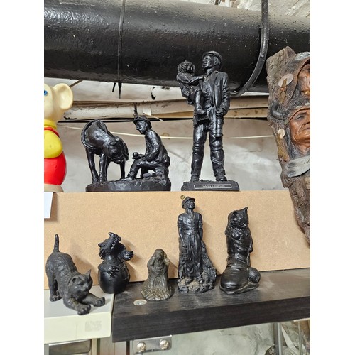 602 - Selection of Coal Carvings