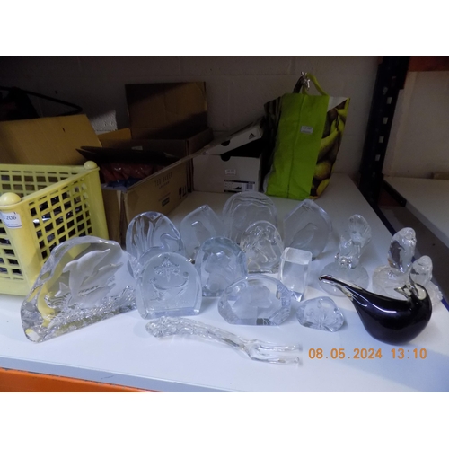 208 - Box of Collectable Glass Ornaments