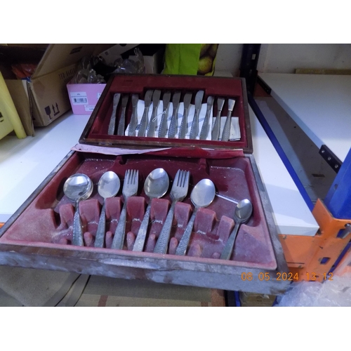 209 - Viners Partial Flatware Set