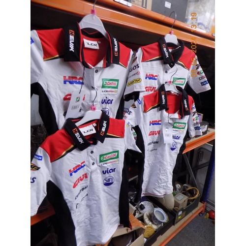 213 - 4 Official LCR Honda Team Polo Shirts