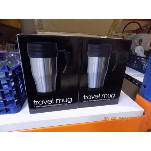 232 - 2 New Travel Mugs