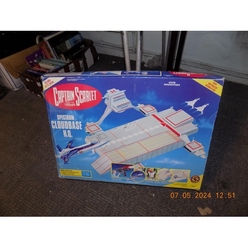 44 - Boxed Captain Scarlet Spectrum Cloudbase H.Q