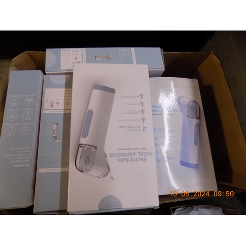 334 - 8 Electric Baby Nasal Aspirators