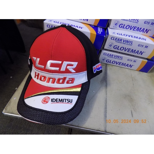 336 - 5 Official Honda LCR Racing Peaked Hats