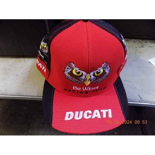 337 - 5 Official Ducati Adult Peaked Caps